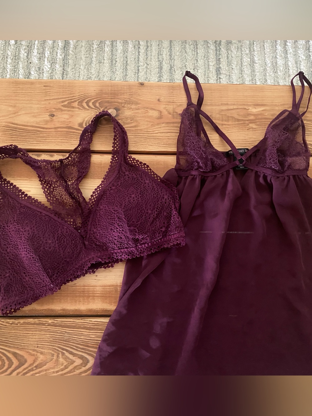Victorias Secret Maroon Bundle